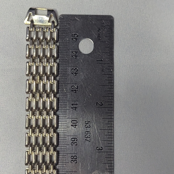 3 for $30 Vintage 80s silver tone chain link necklace - Picture 8 of 9